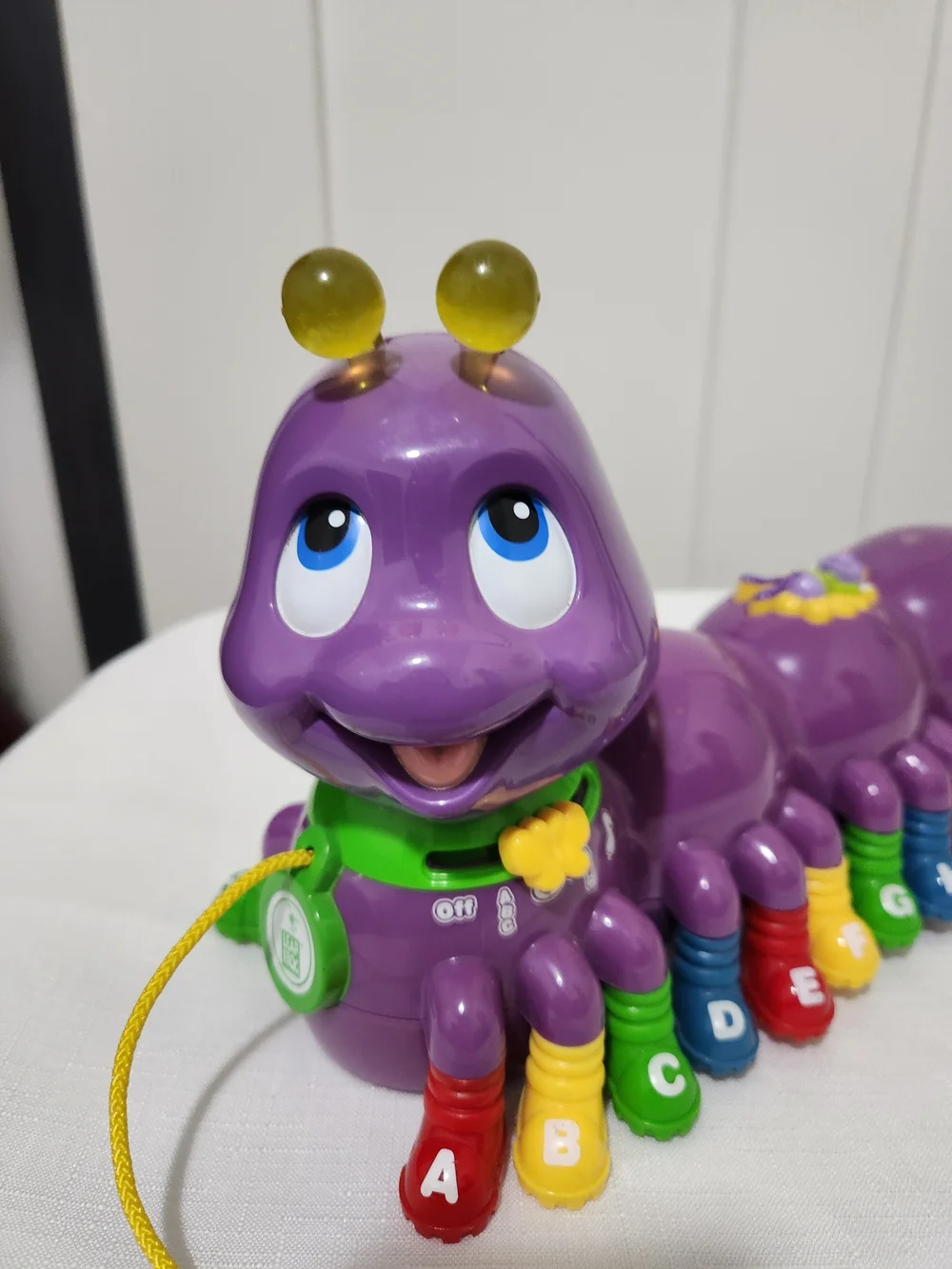 LeapFrog Alphabet Pal Purple Caterpillar Interactive Pull Toy-2001